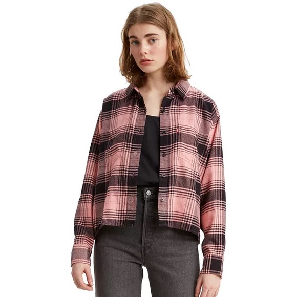 Levi's Tops - Women’s Levi’s Maple Utility Button Front Shirt